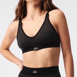ALO Yoga Black Sports Bra